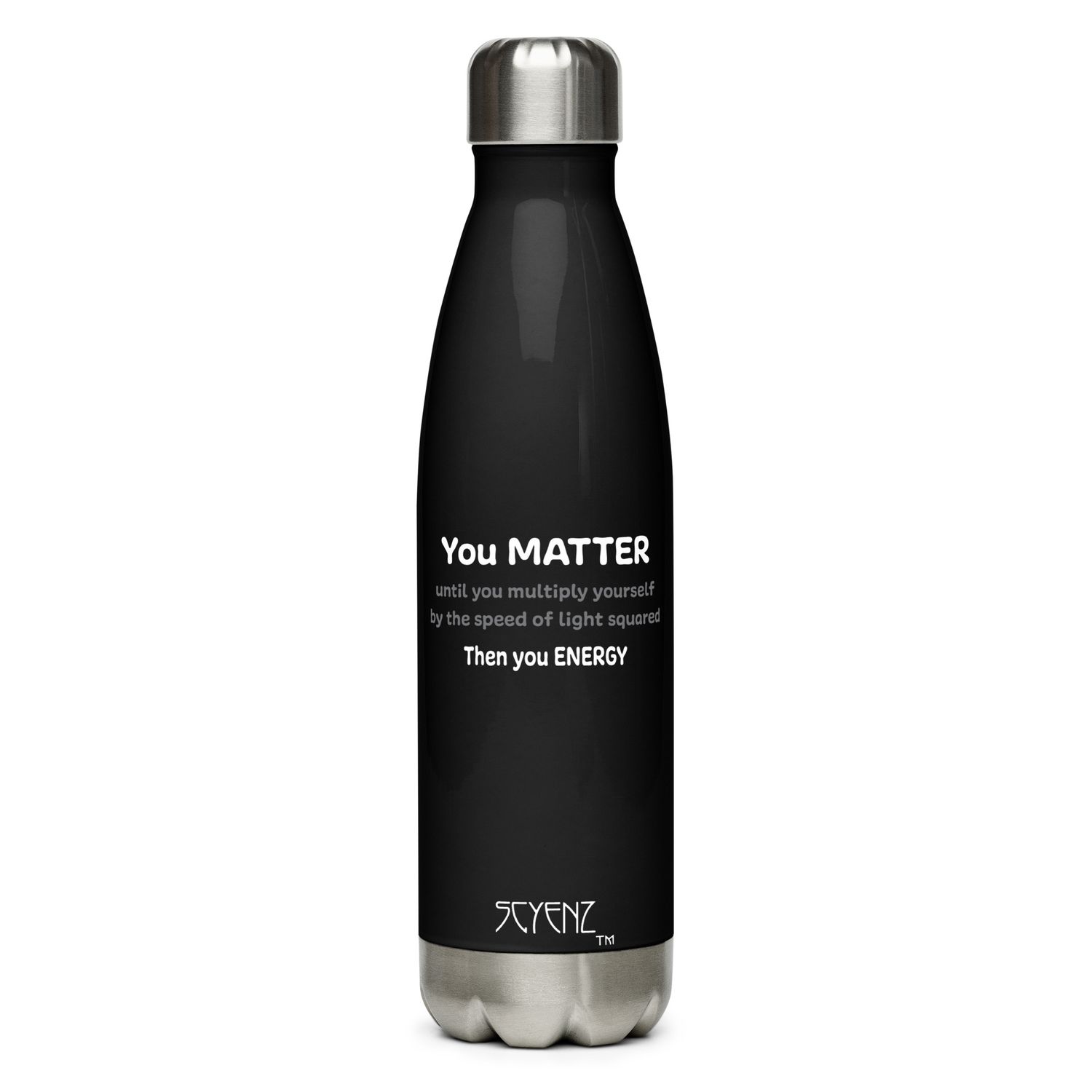 You_Matter SCYENZ Stainless steel water bottle - Science and Math Collection