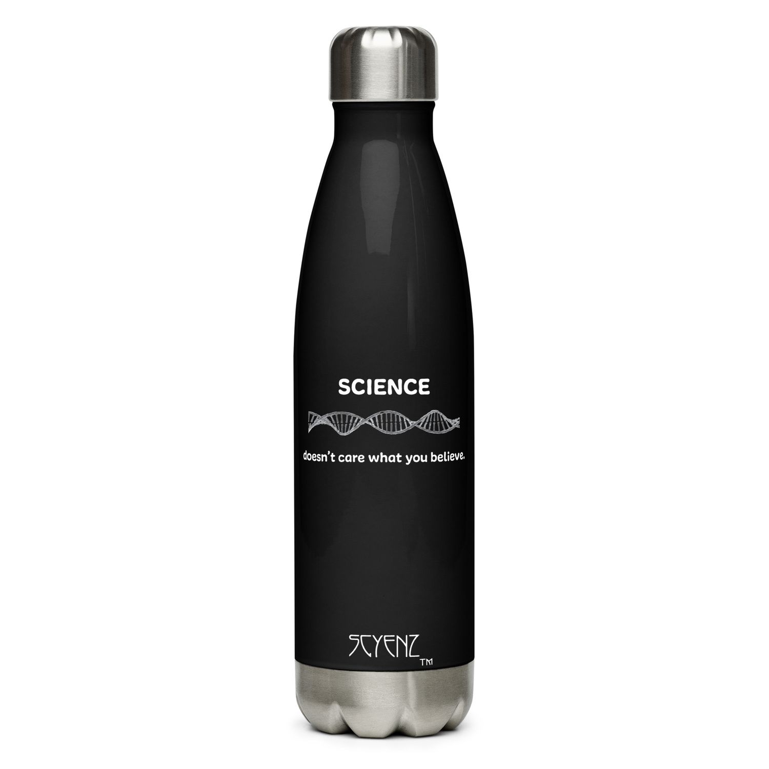 What_You_Believe_DNA_1 SCYENZ Stainless steel water bottle - Science and Math Collection