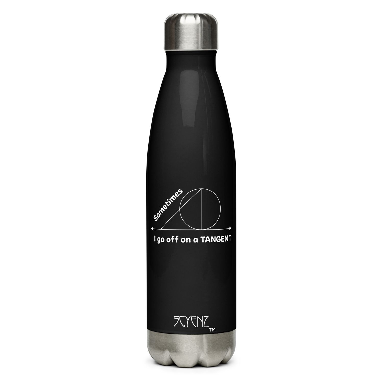 Tangent SCYENZ Stainless steel water bottle - Science and Math Collection