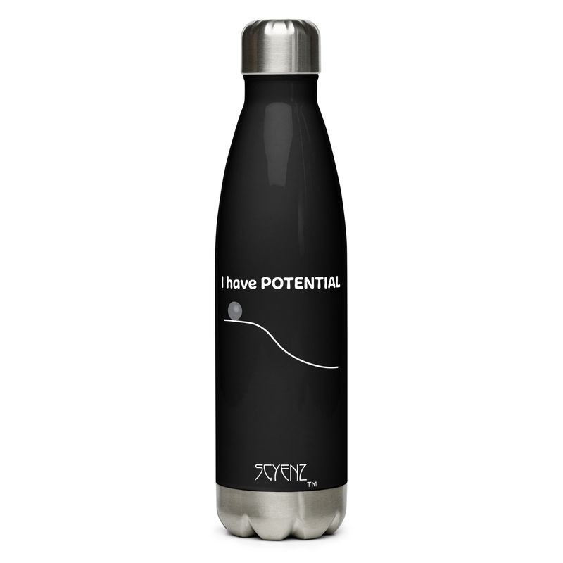 Potential SCYENZ Stainless steel water bottle - Science and Math Collection
