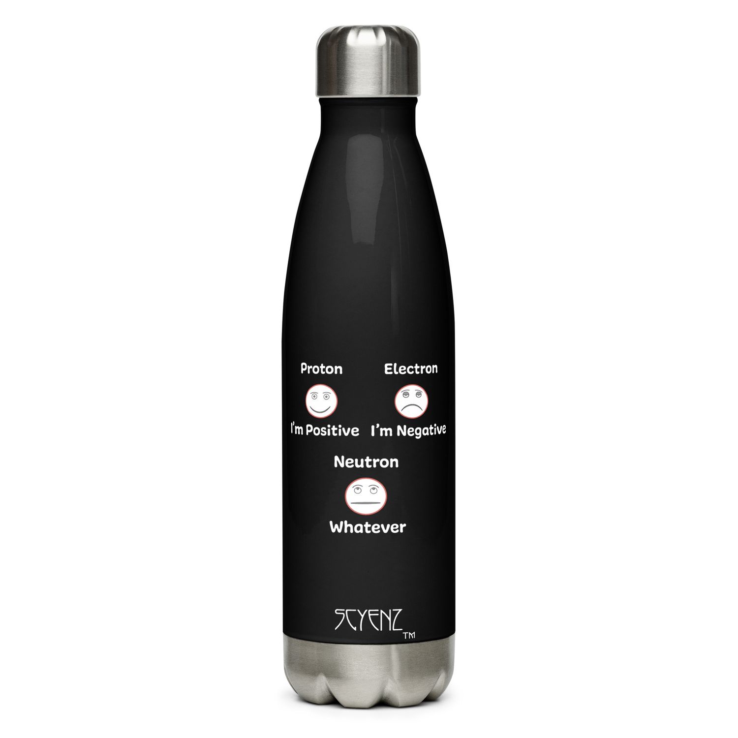 Neutron_Whatever SCYENZ Stainless steel water bottle - Science and Math Collection
