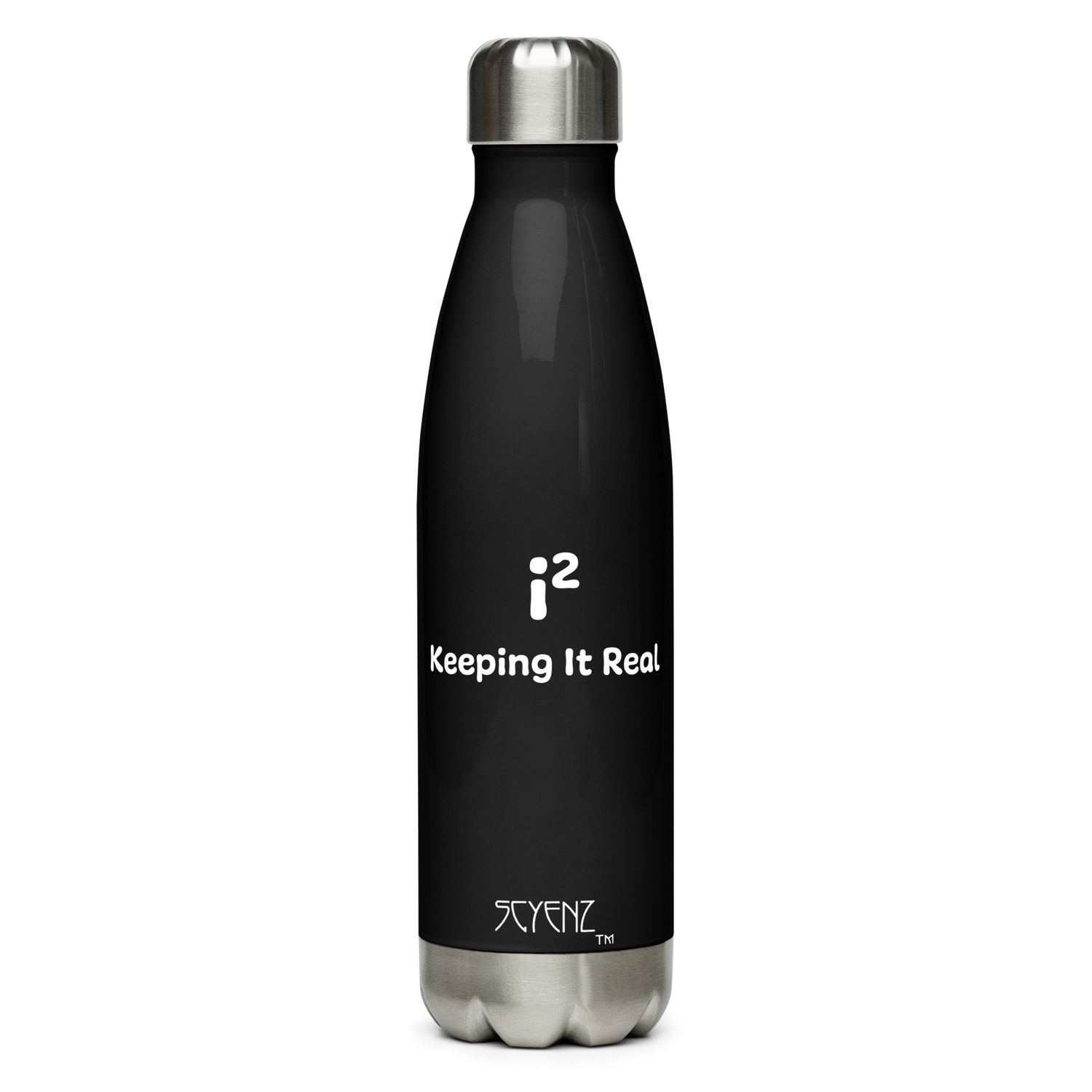 Keeping_It_Real SCYENZ Stainless steel water bottle - Science and Math Collection
