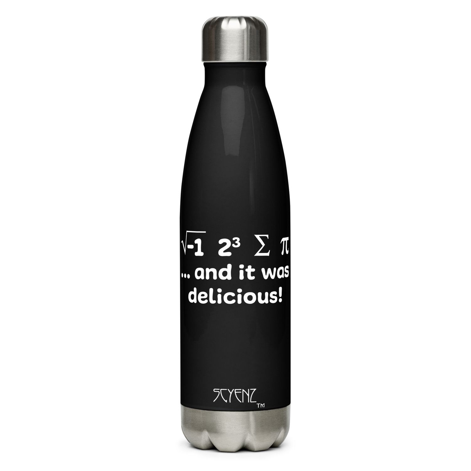 I_Eight_Sum_Pi SCYENZ Stainless steel water bottle - Science and Marh Colletction