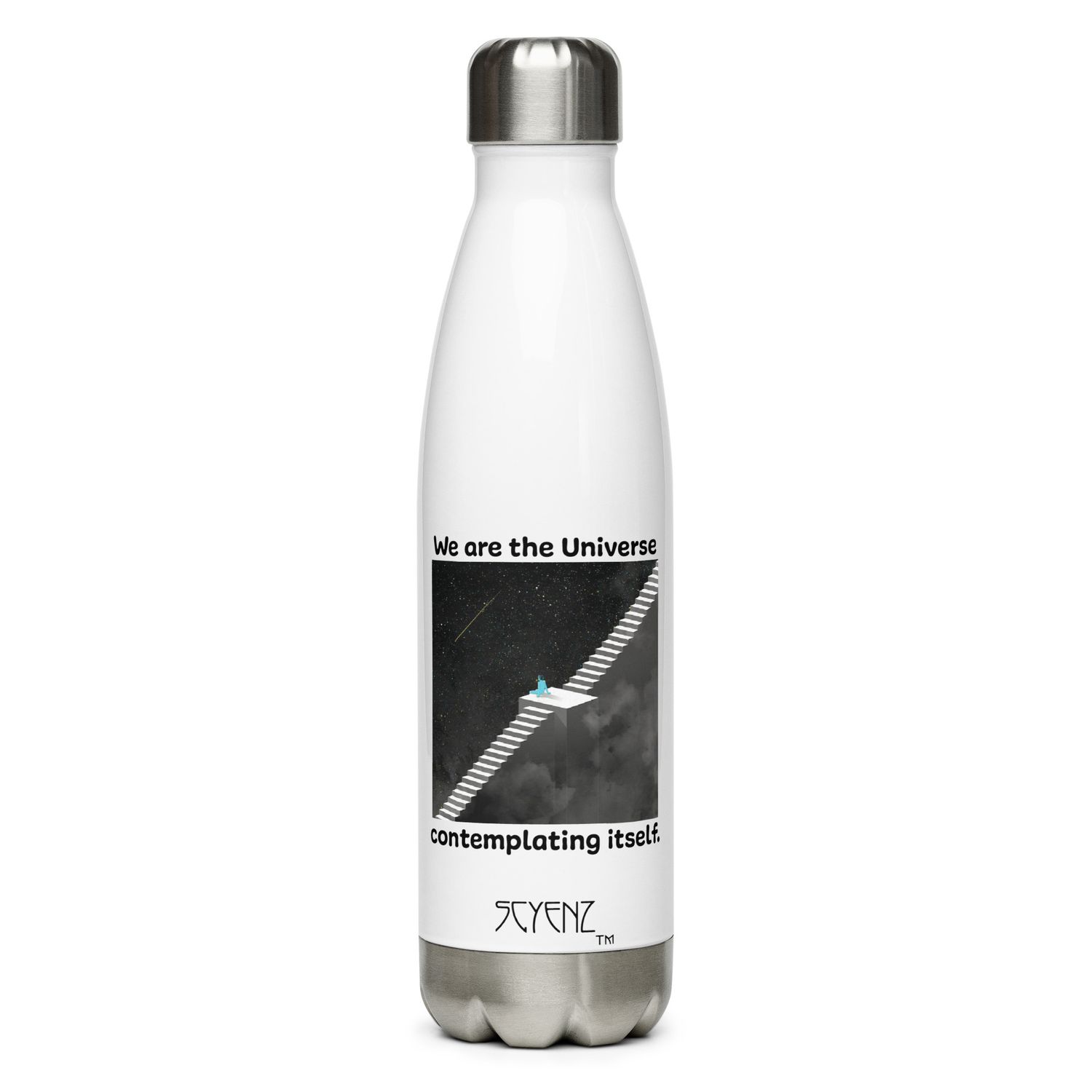 We_Are_the_Universe Stainless steel water bottle - Science and Math Collection