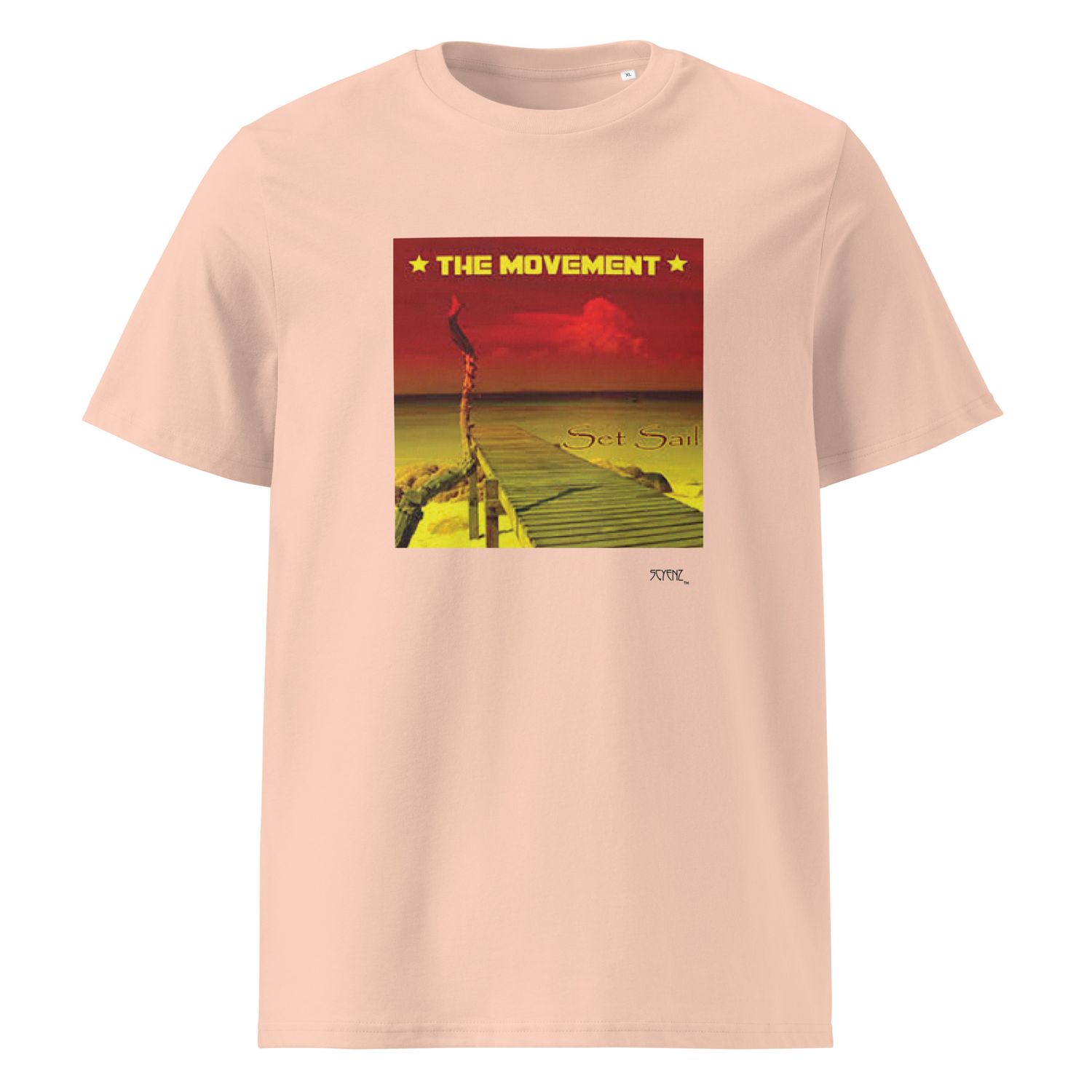 The Movement_Unisex organic ribbed neck t-shirt