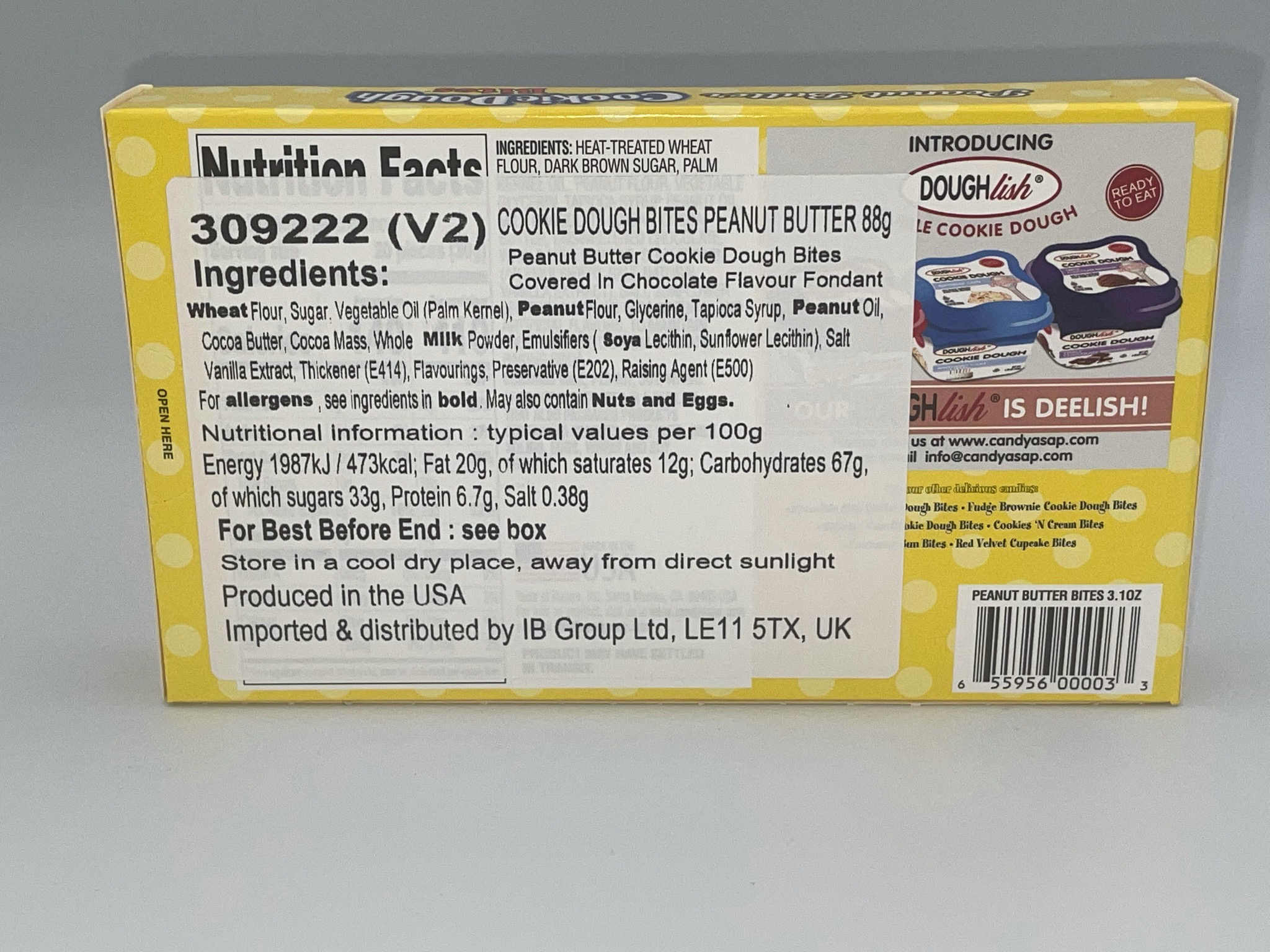 Peanut Butter Cookie Dough Bites