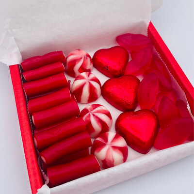 Valentines Mini Red Letterbox