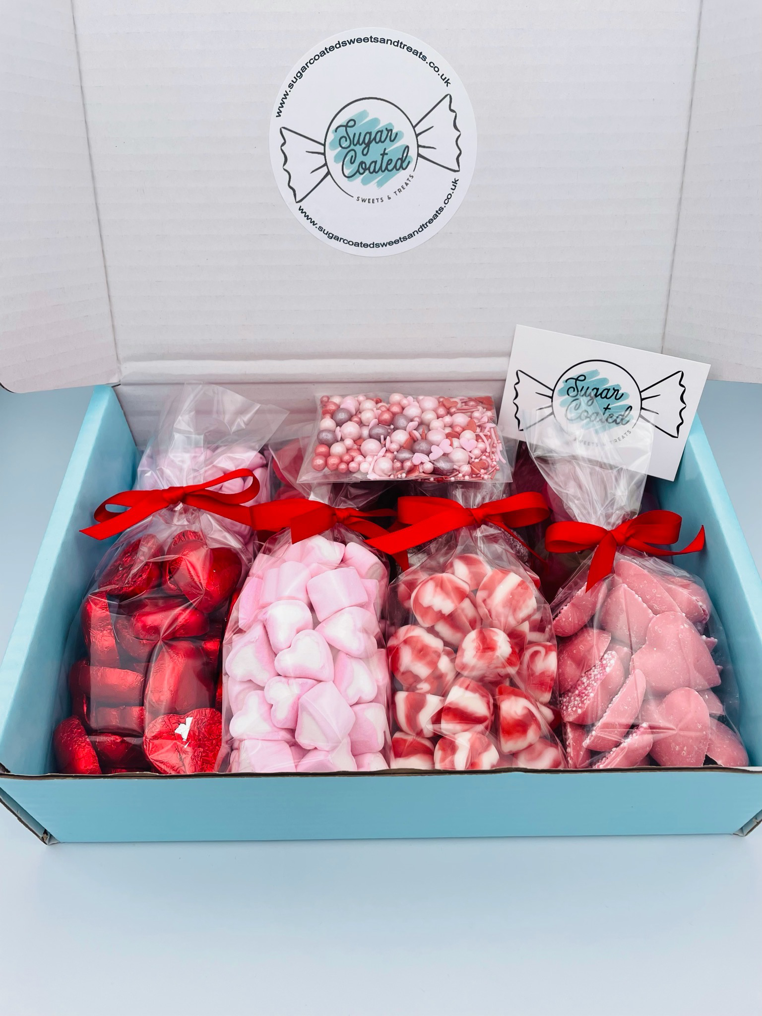 Valentines SugarCoated Sweets And Treat Box