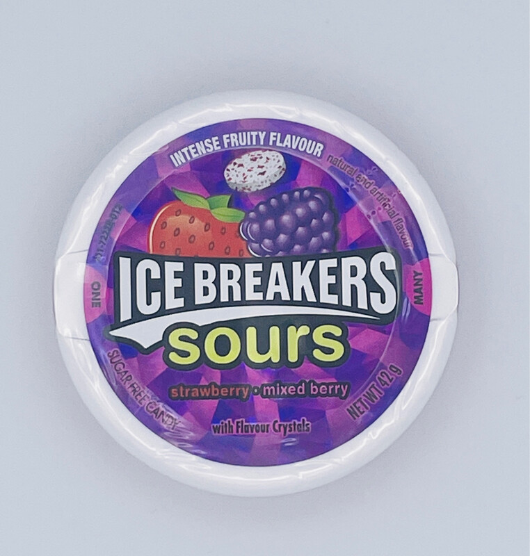 Ice Breakers Sours Strawberry & Mixed Berry