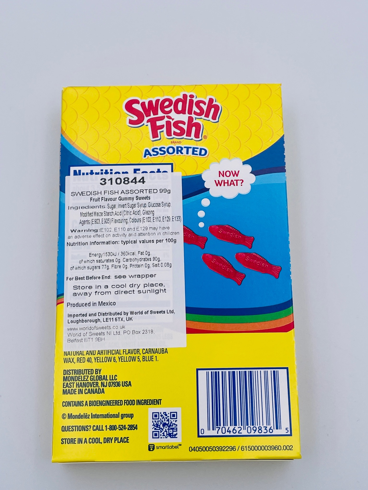 Swedish Fish Assorted Theatre Box 99g