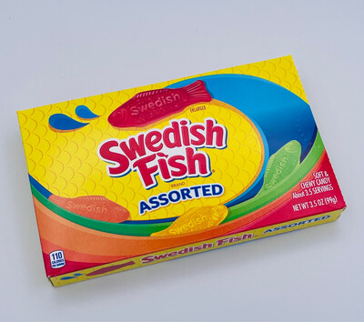 Swedish Fish Assorted Theatre Box 99g