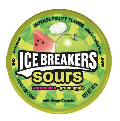 Ice Breakers Fruit Sours - Sugar free 42g