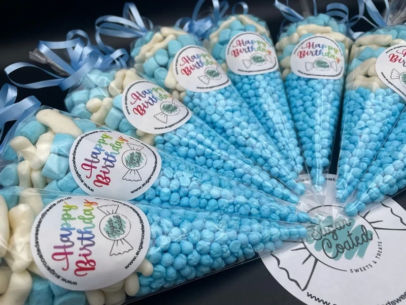 Blue Sweet Cones