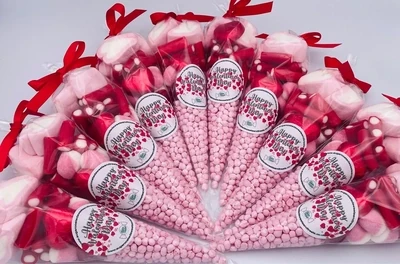 Valentines Sweets Cones