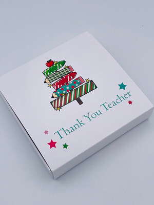 Thank You Teacher Christmas Box