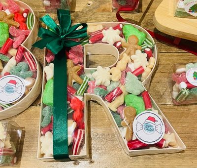 Christmas Sugarcoated Sweet Filled Letter
