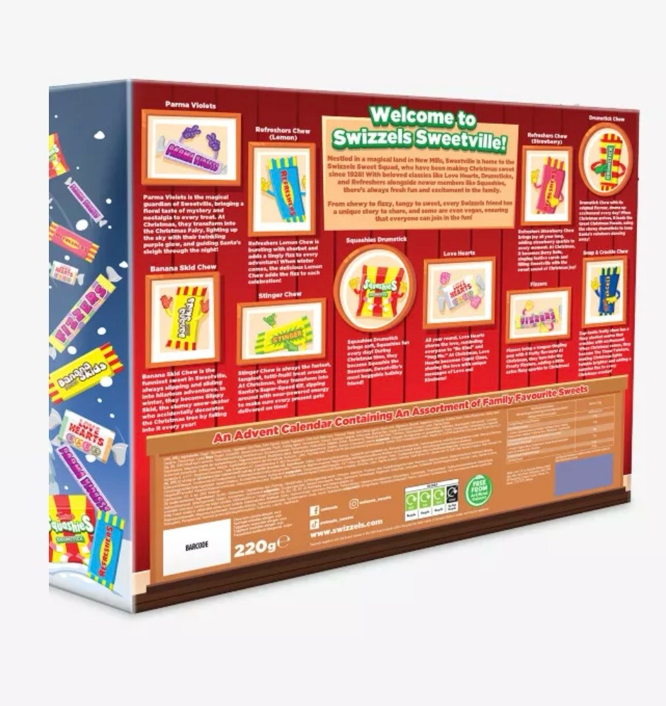 Swizzles Advent Calendar