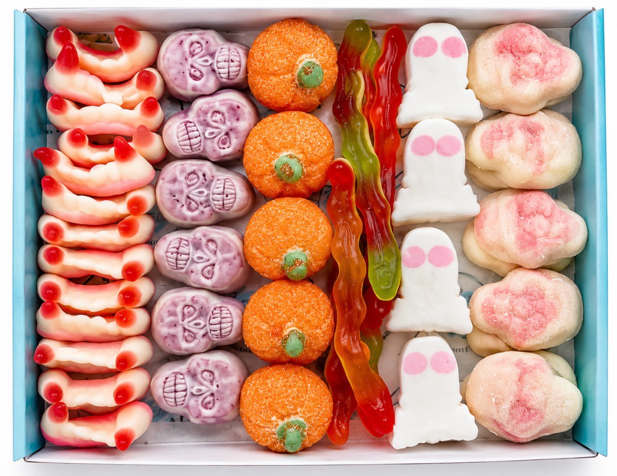Halloween letterbox sweets