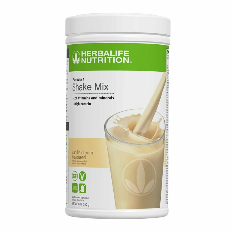 Formula 1 Shake Mix Vanilla Cream Flavoured 550 g