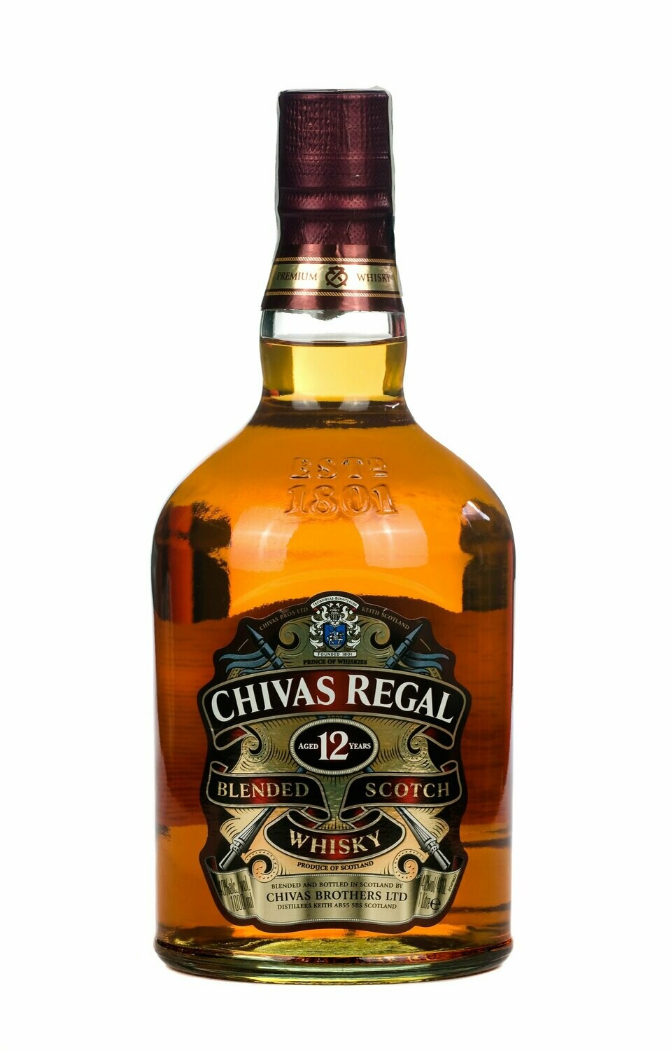 Chivas Regal 12 year old Scotch 750ml