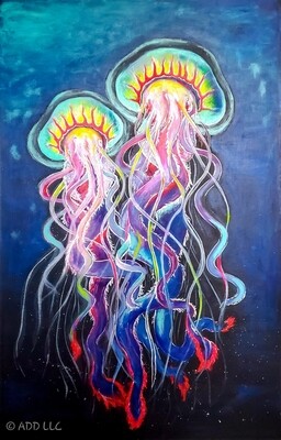 Artor Die - Jellyfish | 150 x 90