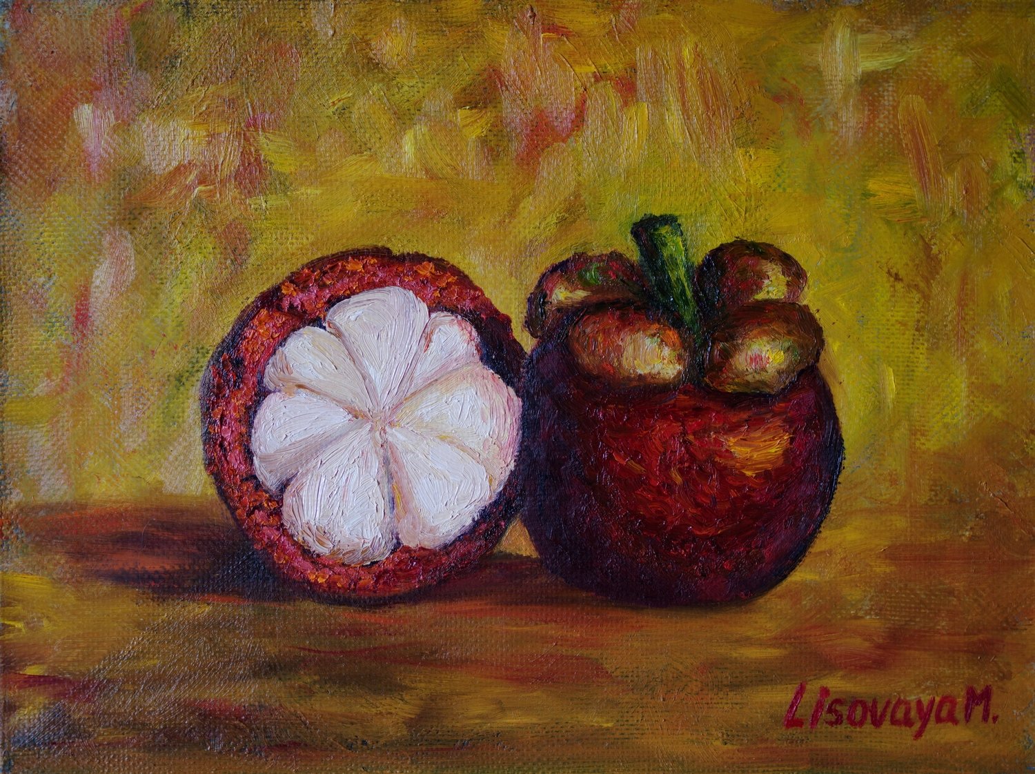 Marina Lisovaya - Mangosteens | 40 x 30 Marina Lisovaya - Mangosteens | 40 x 30