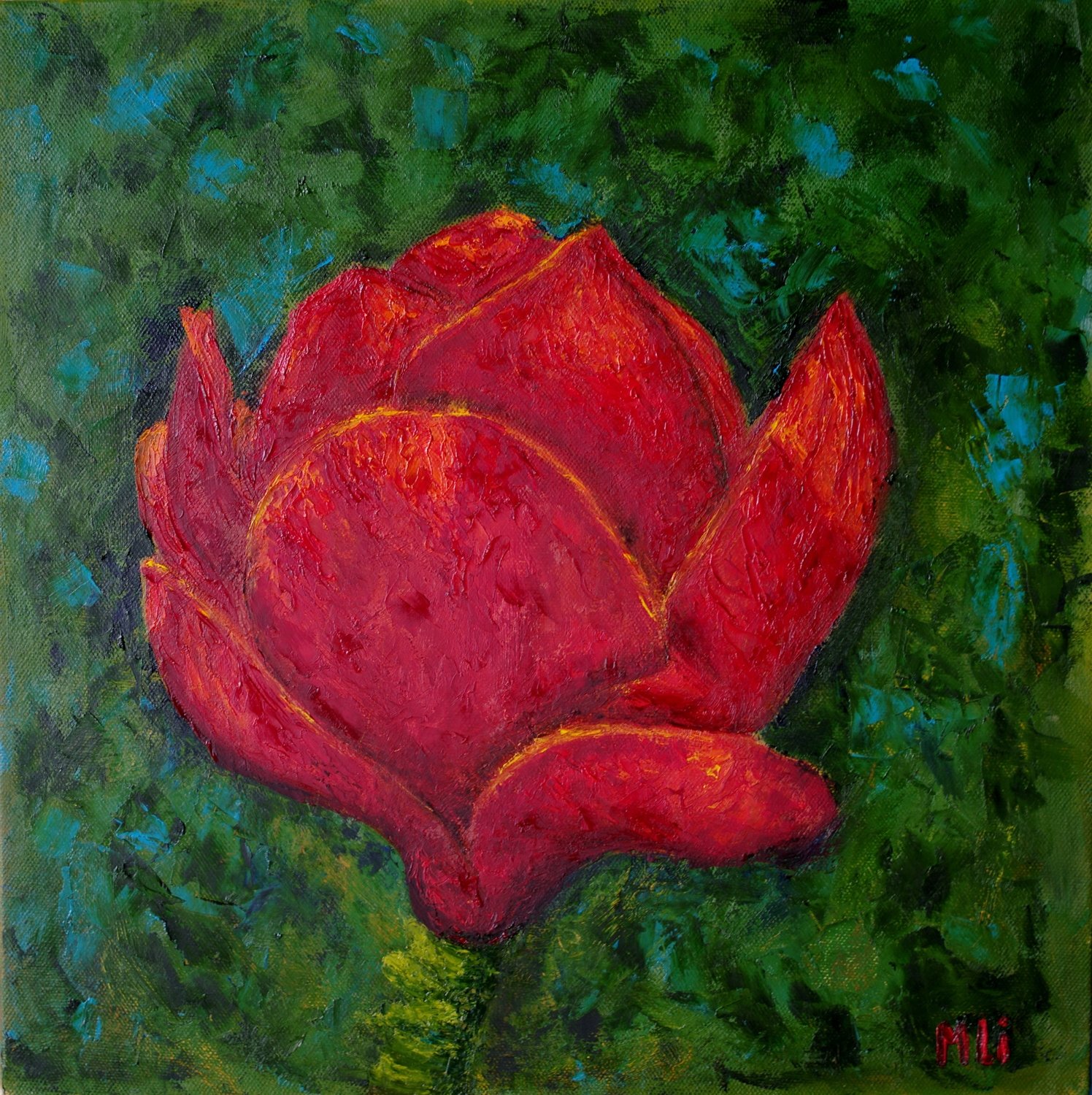 Marina Lisovaya - Magnolia | 40 x 40 Marina Lisovaya - Magnolia | 40 x 40