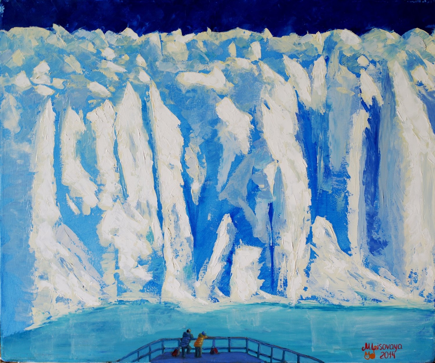 Marina Lisovaya - Perito Moreno | 60 x 50 Marina Lisovaya - Perito Moreno | 60 x 50