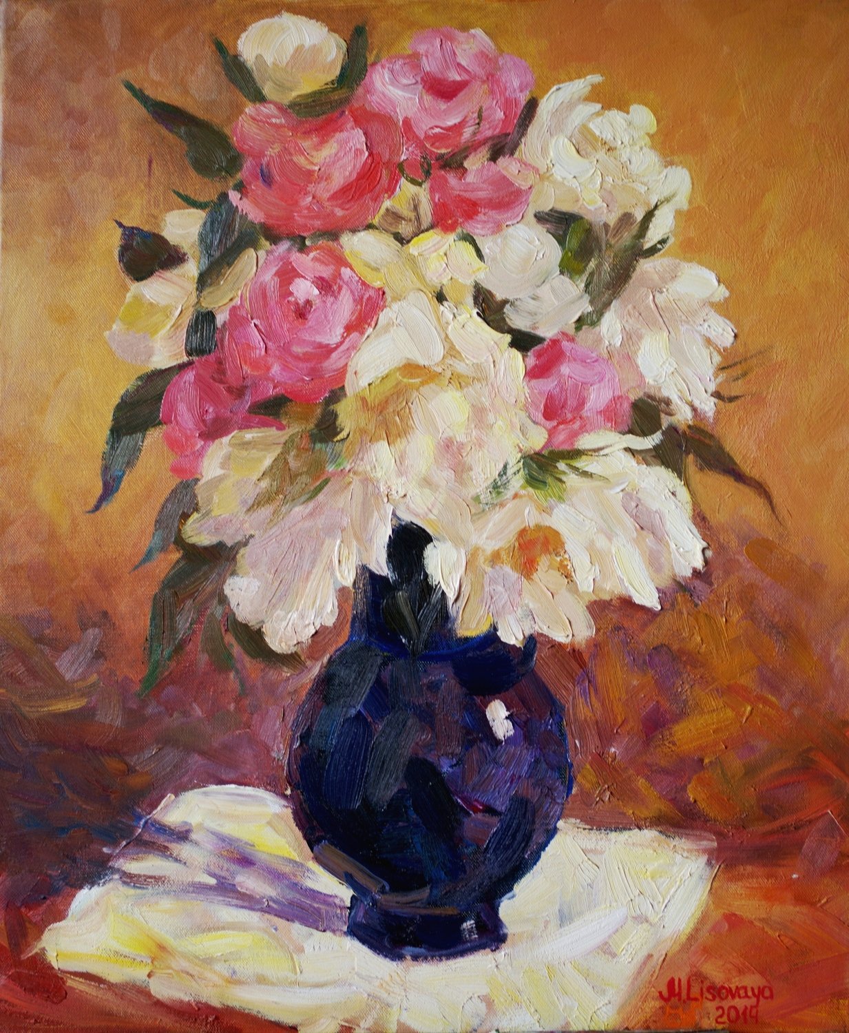 Marina Lisovaya - Bouquet | 50 x 60 Marina Lisovaya - Bouquet | 50 x 60