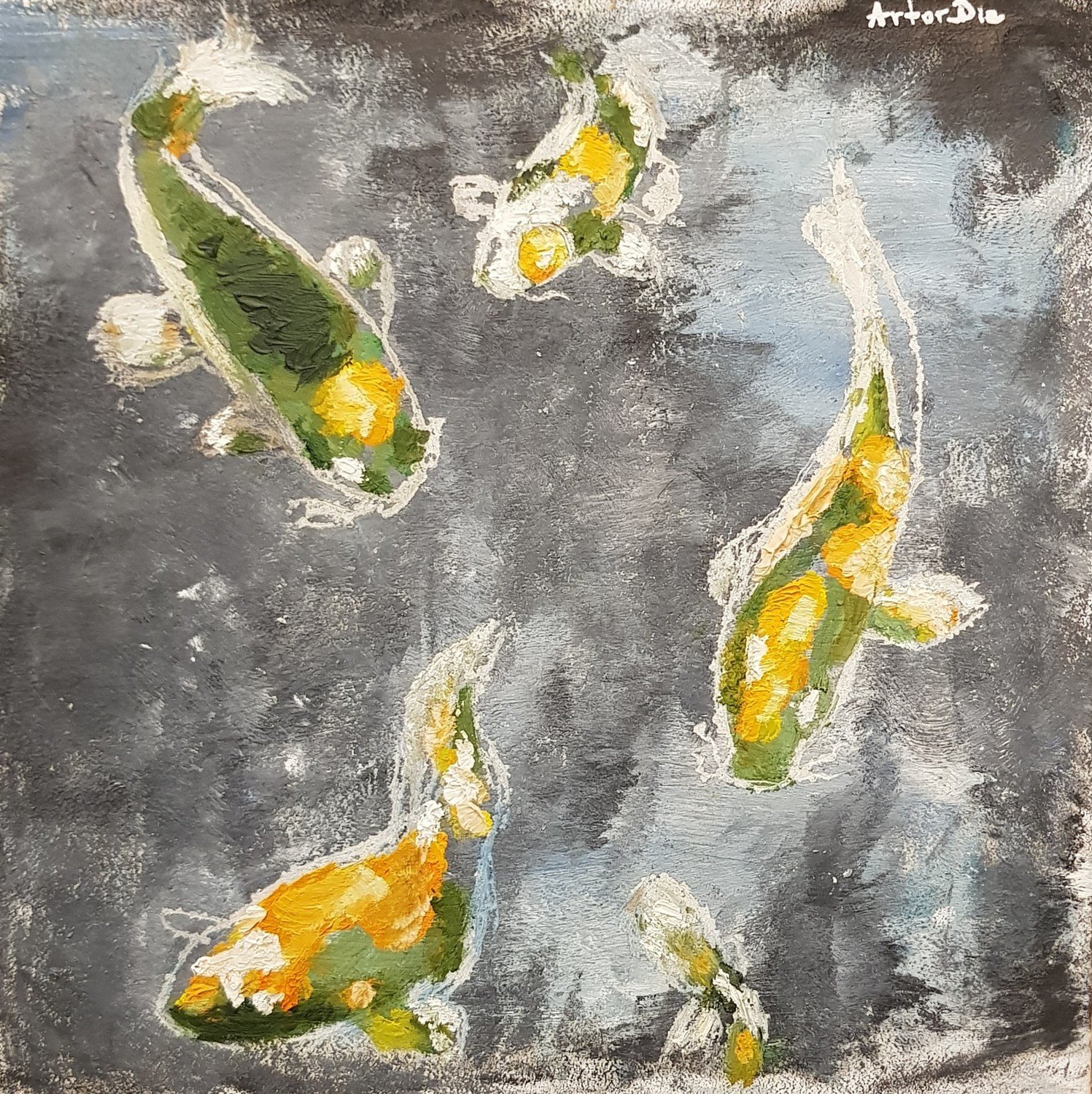 Artor Die - Pond | 30 x 30 Artor Die - Pond | 30 x 30