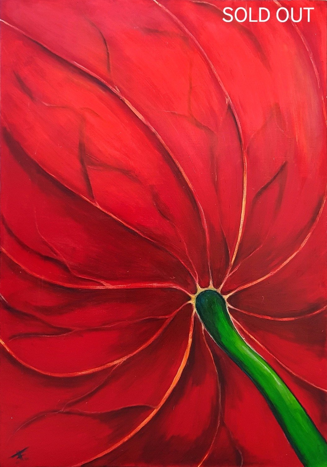 FFeya - Fire Flower | 70 x 90 FFeya - Fire Flower | 70 x 90