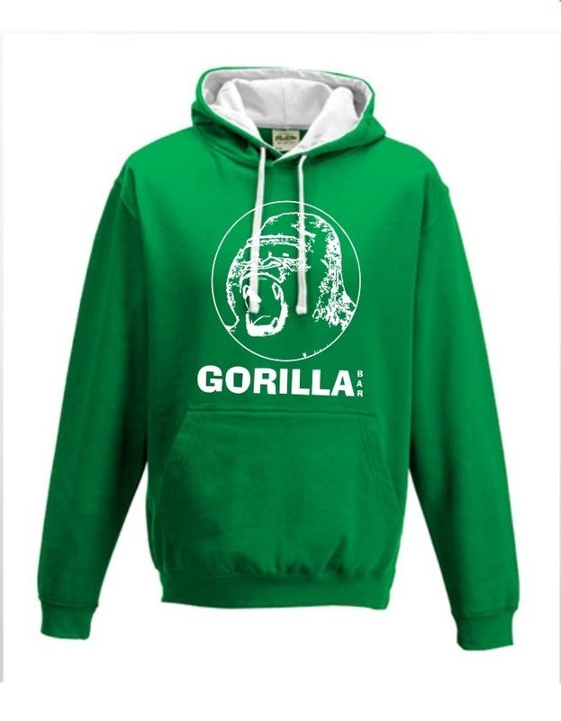 Gorilla - Hoody - (grün/weiß)