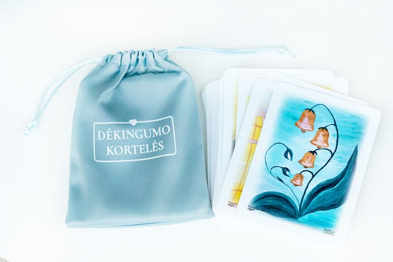 Dėkingumo kortelės įkvėpimui