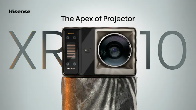 Hisense XR10 Tri-Laser Smart Projector