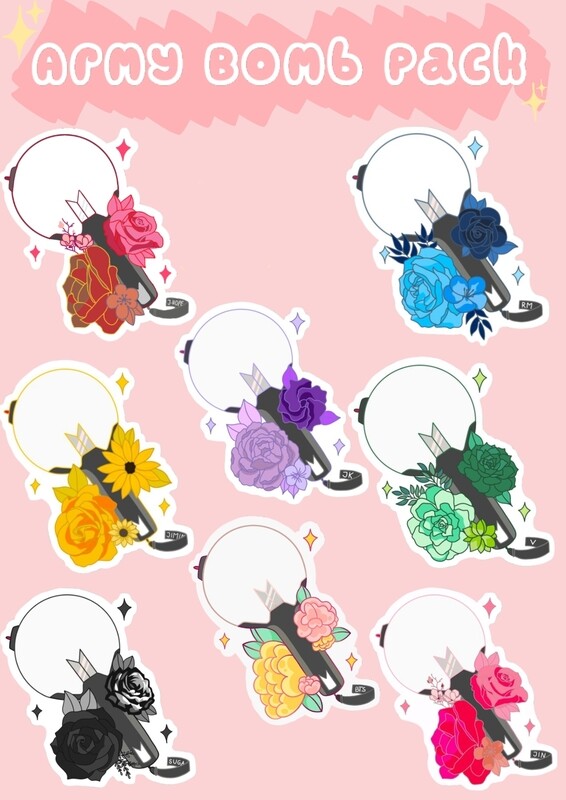 Army Bomb Pack|Army Bombs co-ordinating with Bts mic colors
