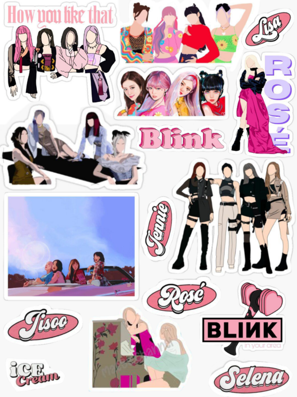 Blackpink sticker Pack