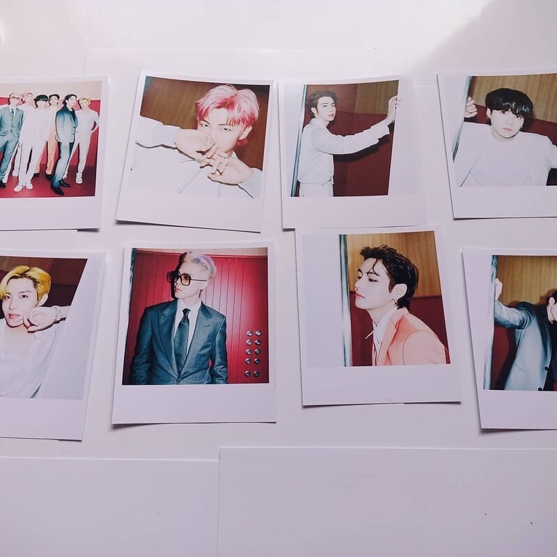 BTS Butter themed Poloroids 💓