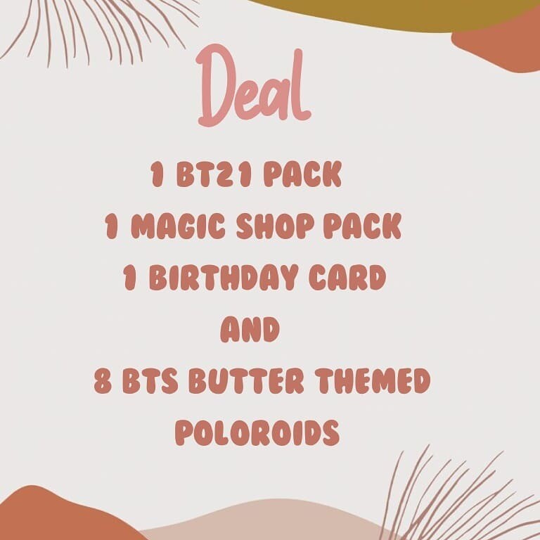 Deal ✨