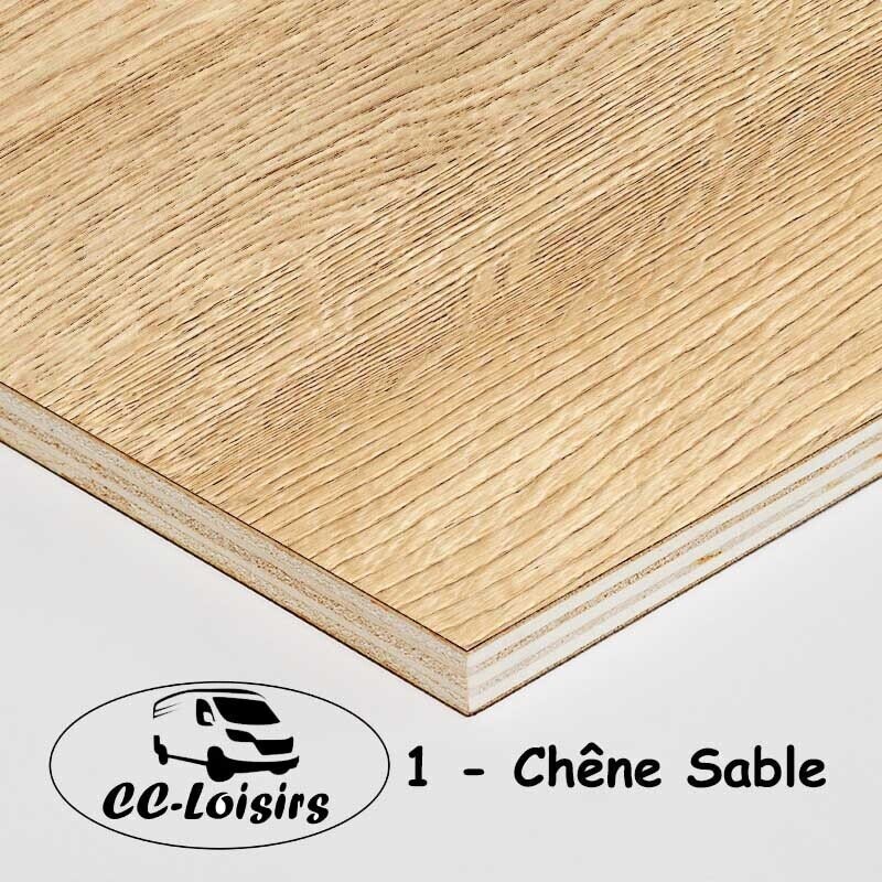 Coloris Bois peuplier Stratifié