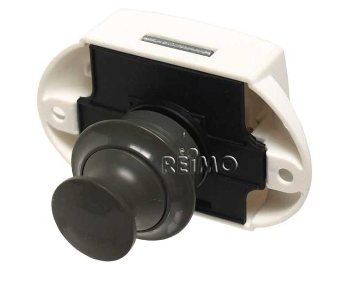 Fermeture Push Lock Gris