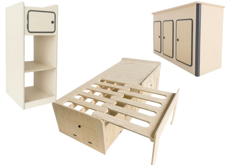 Kit Aménagement AMEA Peigne Brut L1H1