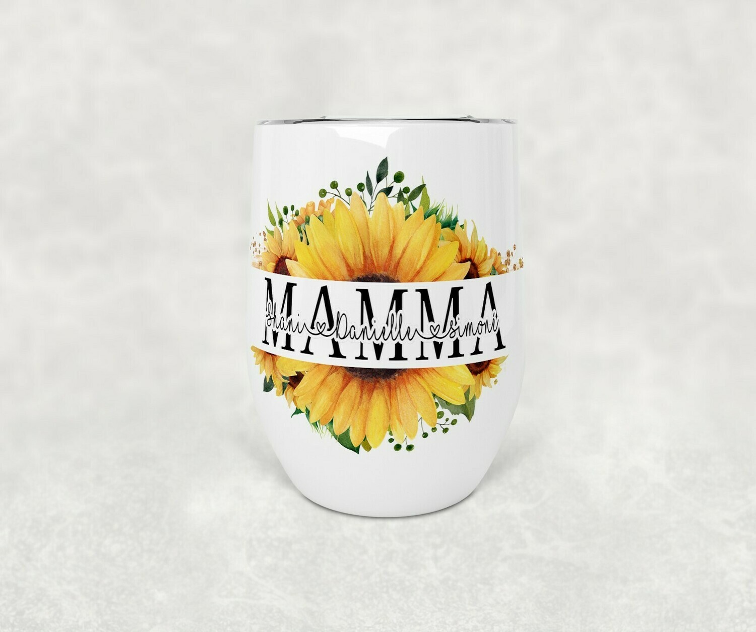 Wine Tumbler  Mamma/Mom