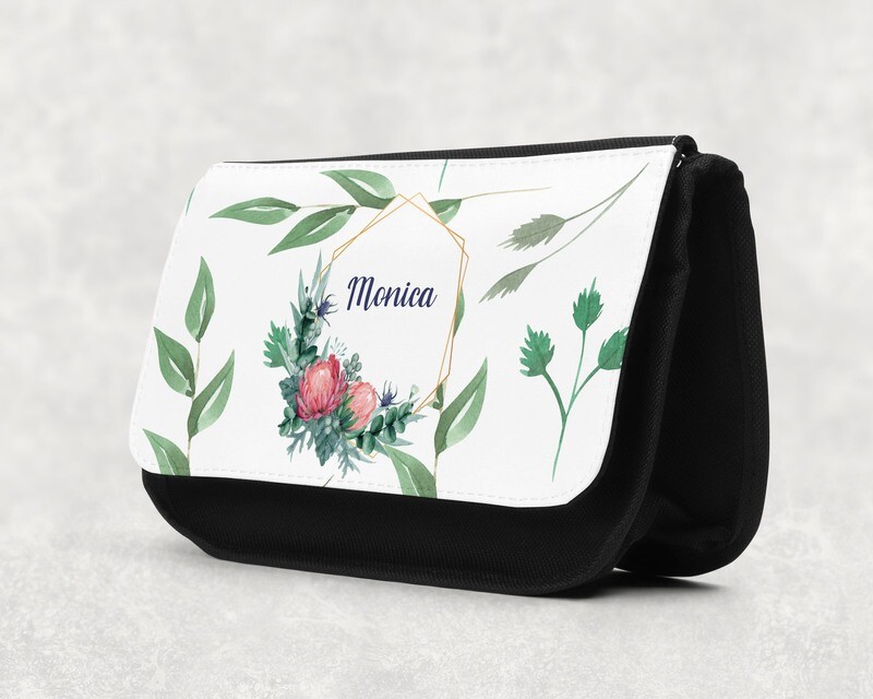 Makeup Bag Protea Frame