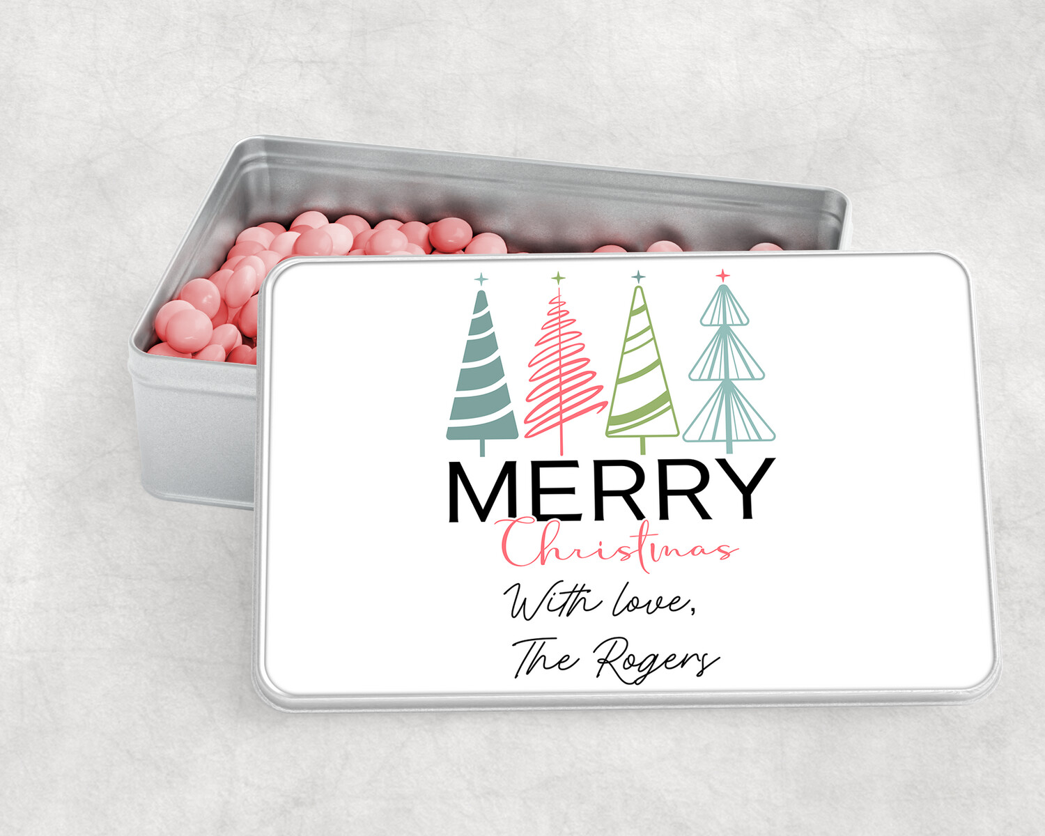 Merry Christmas 1.0 Metal gift box