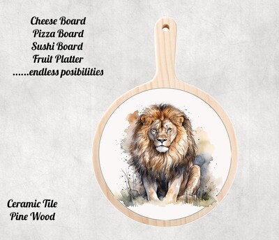 Lion Platter Plate