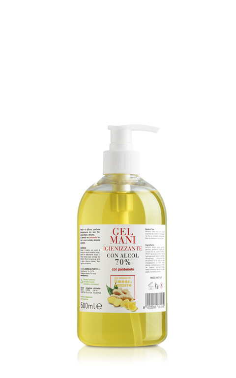 Gel mani igienizzante 500 ml