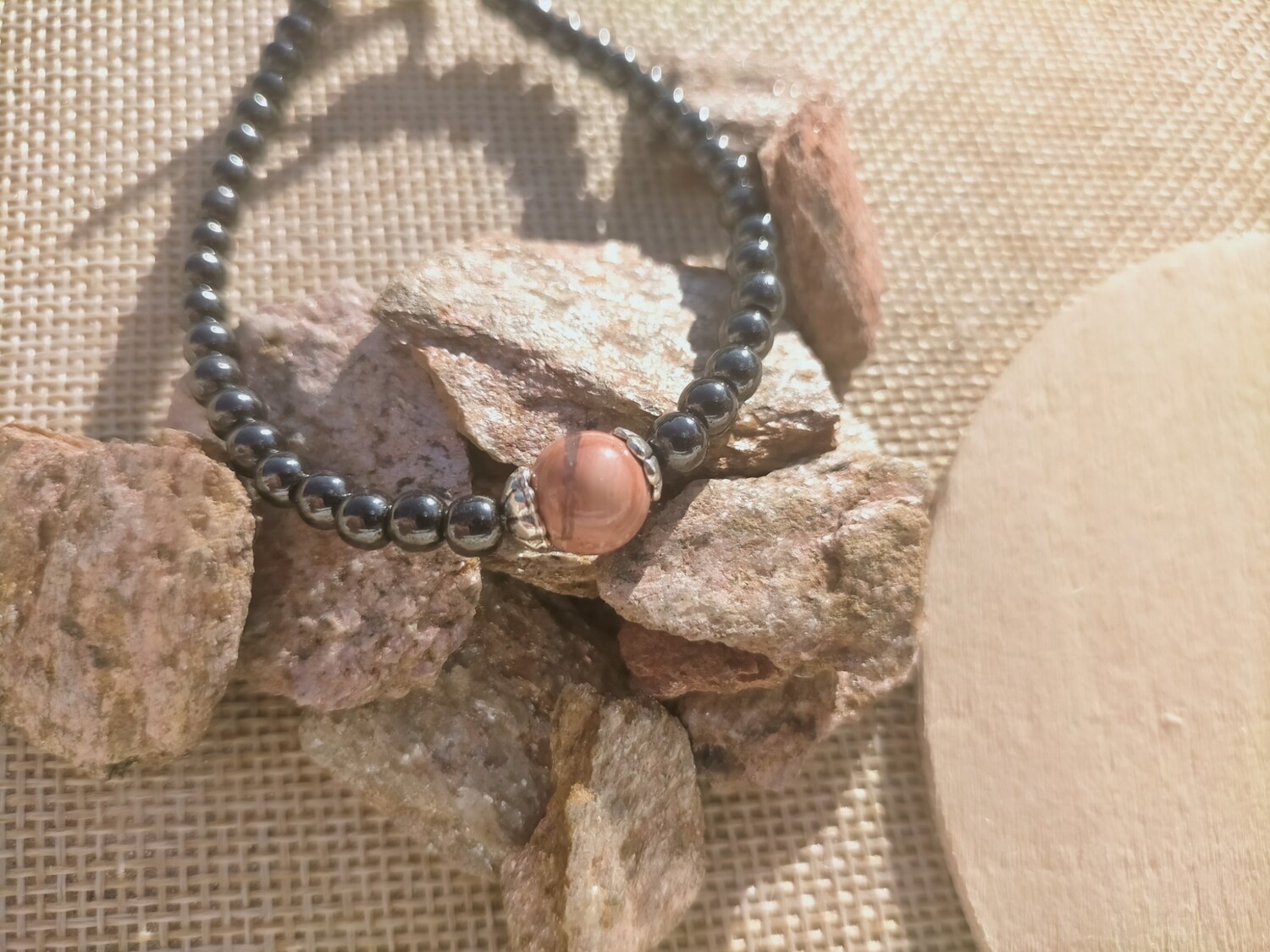 Jaspe rouge &amp; Hématite