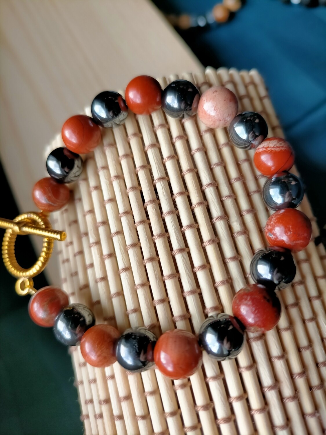 Jaspe rouge &amp; Hématite