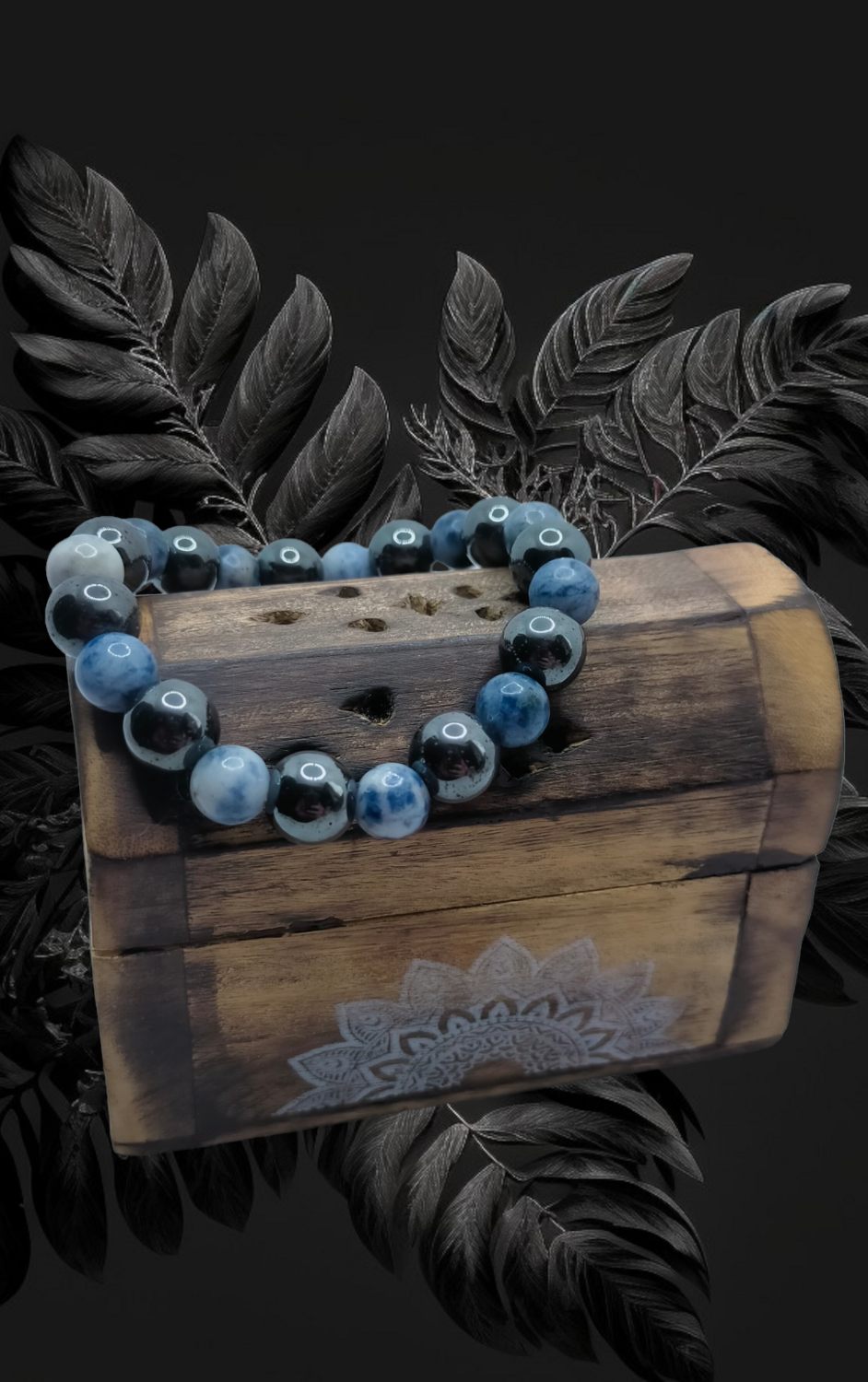 Sodalite &amp; Hématite