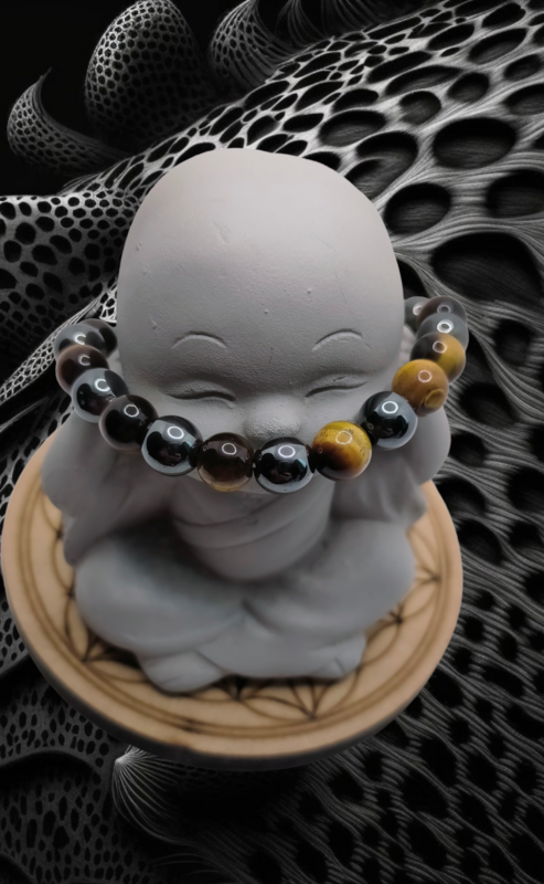 Oeil du tigre &amp; Hématite